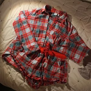 nordstrom flannel pajamas